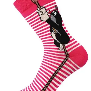 Výprodej Ponožky unisex KRTEČEK magenta