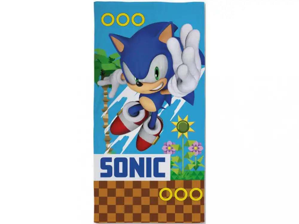 Dětská osuška Ježek Sonic 70x140 cm Nejprodávanější