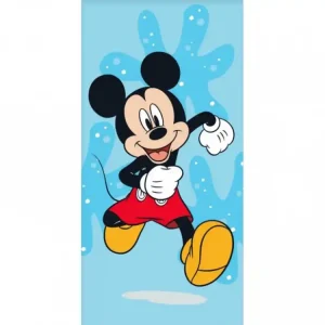 Dětská osuška Mickey light blue 70x140 cm Cenová Bomba