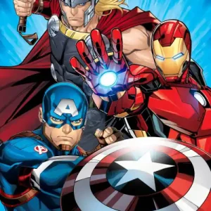 Dětská deka mikroplyš Avengers 100x150 cm Víkendová Akce