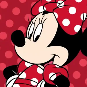 Značkový Dětská deka mikroplyš Minnie Red 100x150 cm