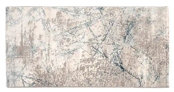 Akce Kusový koberec ALISA 70x140 cm modro-béžový