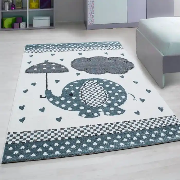 Dětský koberec Kids 570 blue - 200 x 290 cm Oblíbený