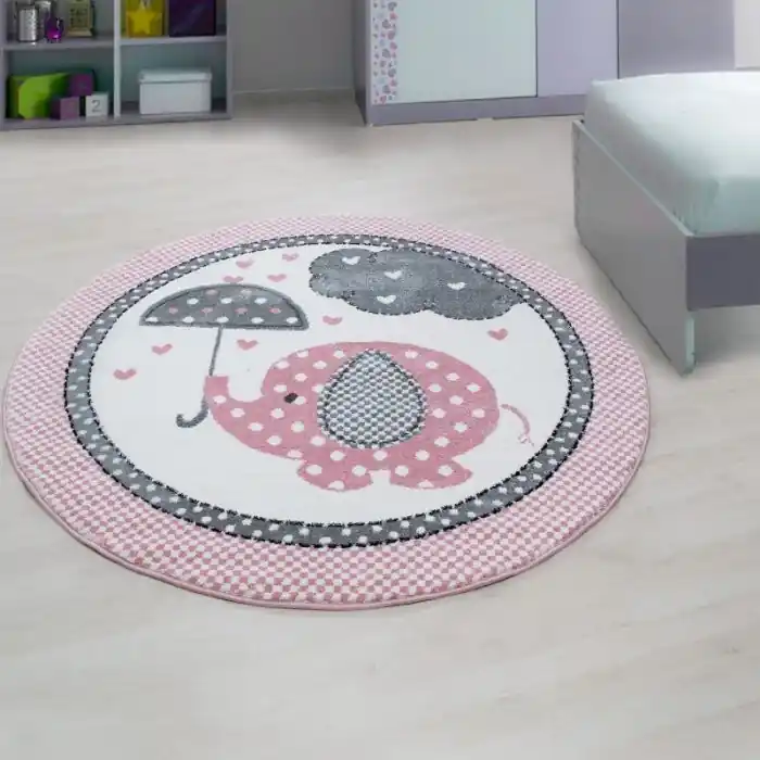 Dětský koberec Kids 570 pink - 140 x 200 cm Expresní Doručení