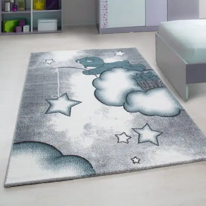 Zlevněný Dětský koberec Kids 580 blue - 140 x 200 cm
