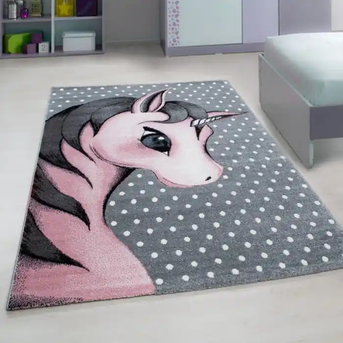 Vysoce Kvalitní Dětský koberec Kids 590 pink - 140 x 200 cm