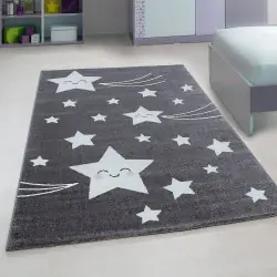 Hit Sezóny Dětský koberec Kids 610 grey - 140 x 200 cm