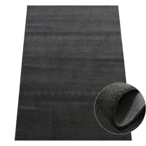 Kusový koberec Zurich 1901 dark grey - 80 x 150 cm Cenová Bomba