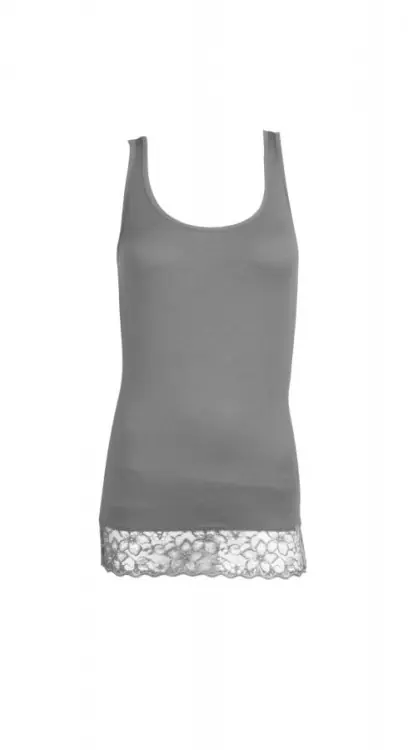 Dámská košilka LACE šedá Výprodej