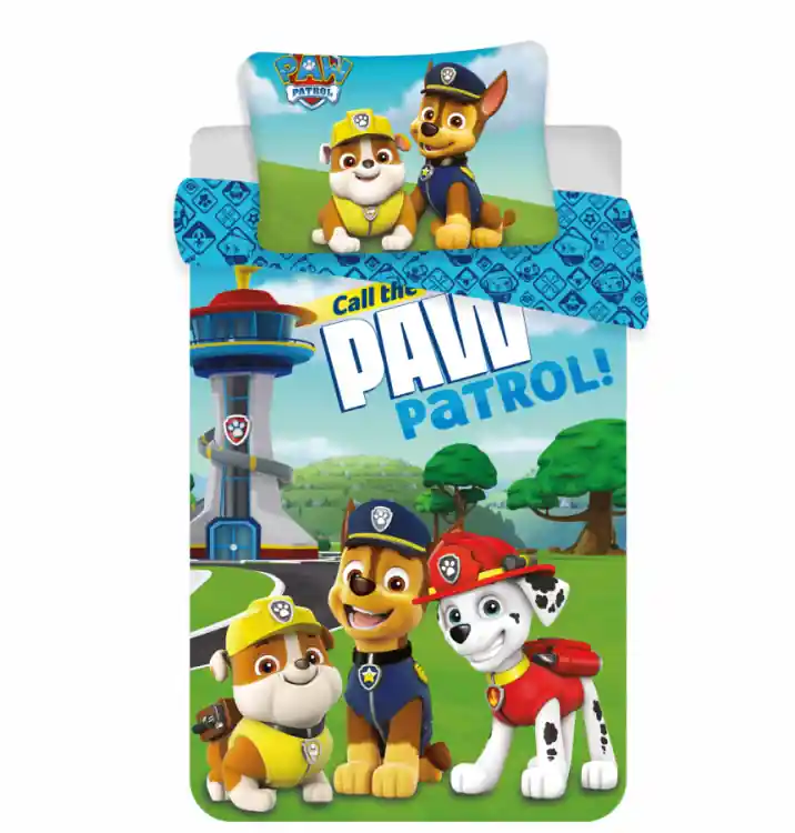Povlečení bavlna TLAPKOVÁ PATROLA baby 40x60 a 100x135 cm Cenově Výhodný