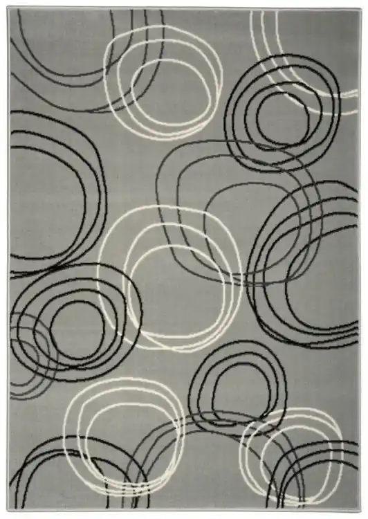 Nakupujte Hned Kusový koberec Circles grey