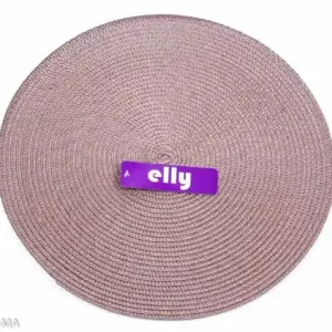 Prostírání ELLY kulaté 35 cm světle hnědé Dokud Zásoby Vydrží