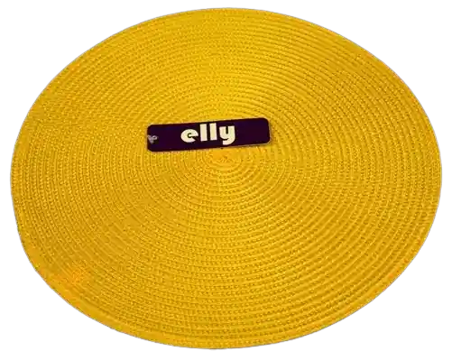 Prostírání ELLY kulaté 35 cm sytě žluté Značkový