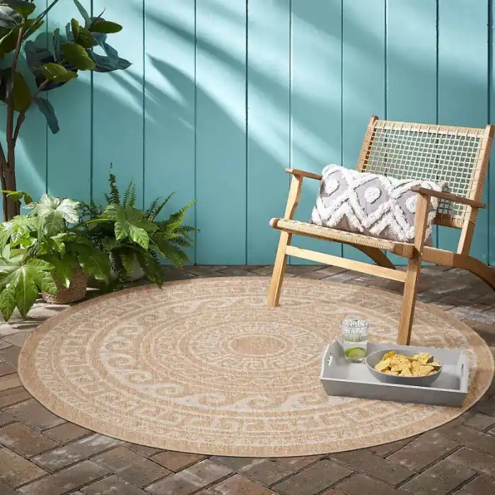 Kusový koberec Comilla 0887 beige - Kruh 80 cm průměr Super Cena