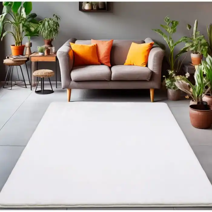 Kusový koberec Luxy 5200 white - 80 x 150 cm Zlevněný