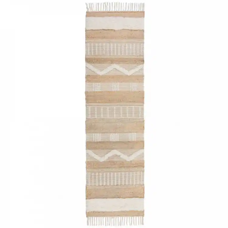 Běhoun Jubilant Medina Jute Natural/Ivory Výhodná Nabídka