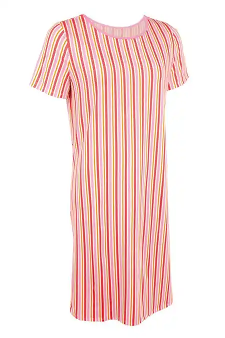 Dámská korálová košile PLEAS STRIPES Cenově Výhodný
