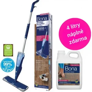 Výprodej Bona Spray Mop Premium + 4 l na dřevěné podlahy
