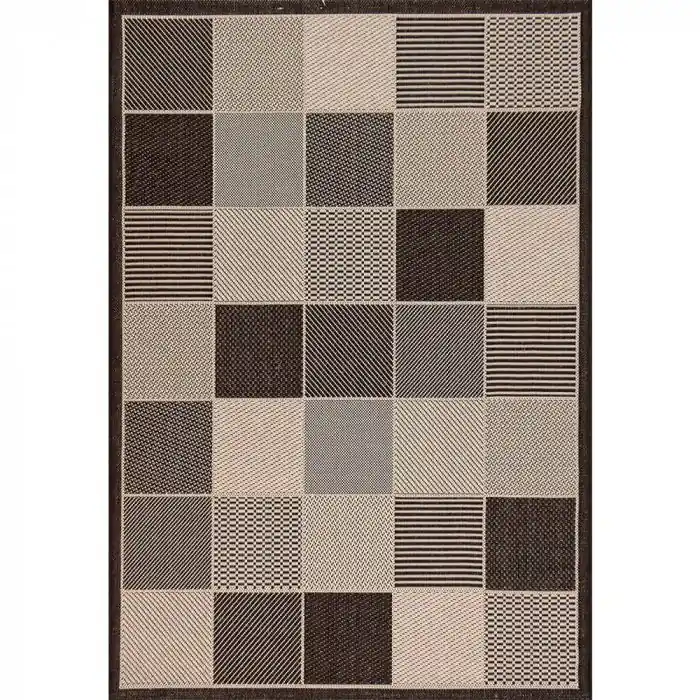 Kusový koberec Nerd 1953 19 hnědý - 200 x 300 cm Nejlepší Cena