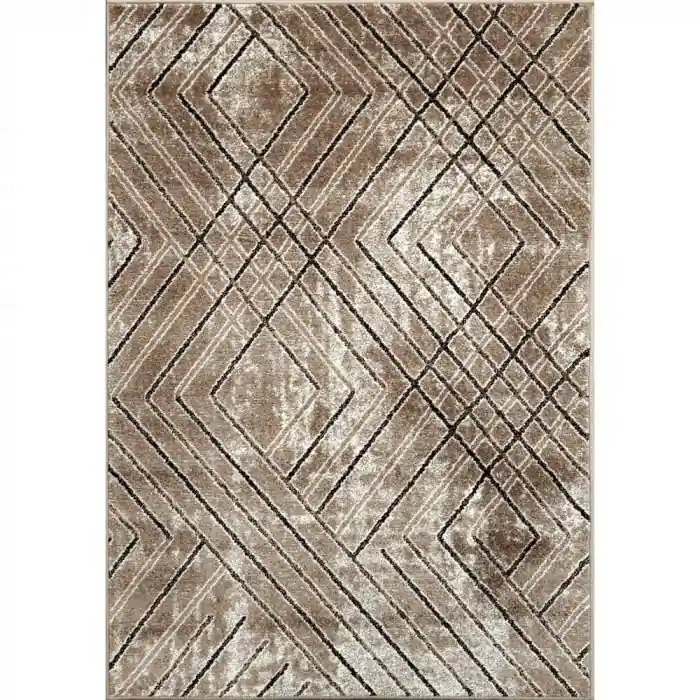 Kusový koberec Rave 24135 120 hnědý - 140 x 200 cm Ihned K Objednání