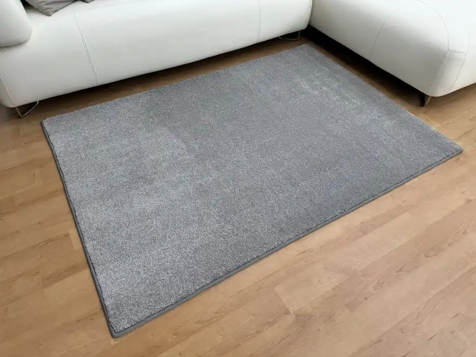Kusový koberec Lounge šedý - 60 x 60 cm Rychlé Dodání