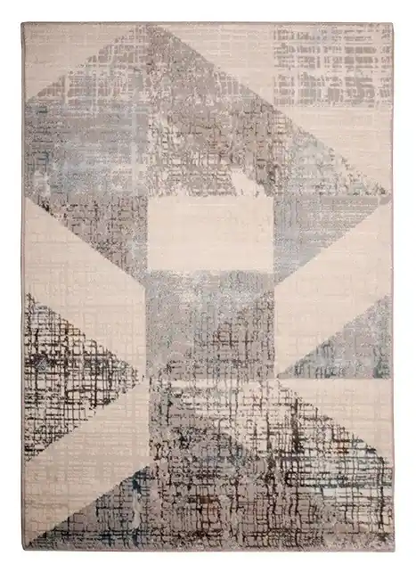 Přímo Od Výrobce Kusový koberec BRONZ 9022 cream blue 120x170 cm