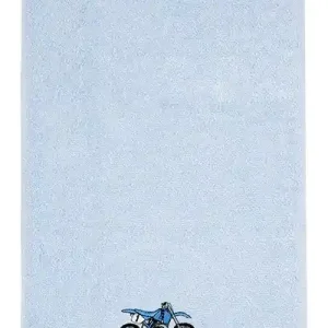 Ručník dětský froté MOTORKA modrý 30x50 cm Ihned K Objednání