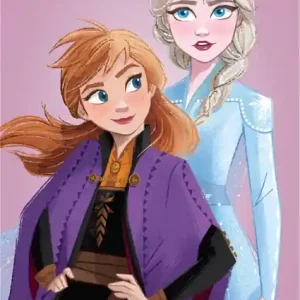 Dokud Zásoby Vydrží Ručník dětský FROZEN PURPLE 30x50 cm