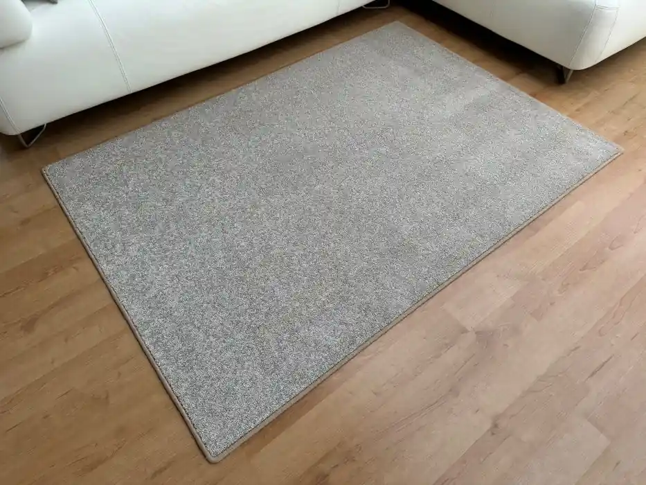 Kusový koberec Capri světle béžový - Kulatý 100 cm průměr Oblíbený