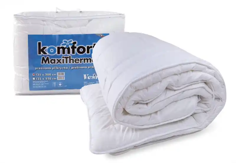 Nejlepší Cena Přikrývka Komfort Maxi thermo z dutého vlákna zimní 135x220 cm