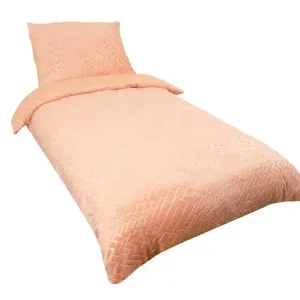Super Cena Mikroflanelové povlečení Quadra Almond 70x90 a 140x220 cm