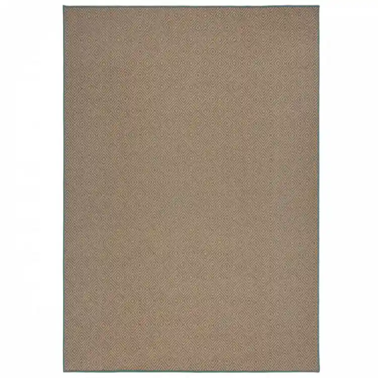 Kusový koberec Geometric Jute Blue Nízká Cena