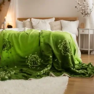 Deka beránek Pampeliška zelená 150x200 cm Cenový Hit