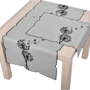 Ubrus malý Pampeliška šedá 30x45 cm Hit Sezóny