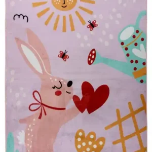 Dětský koberec Magic Kids 106 loving rabbit Jen Po Omezenou Doba