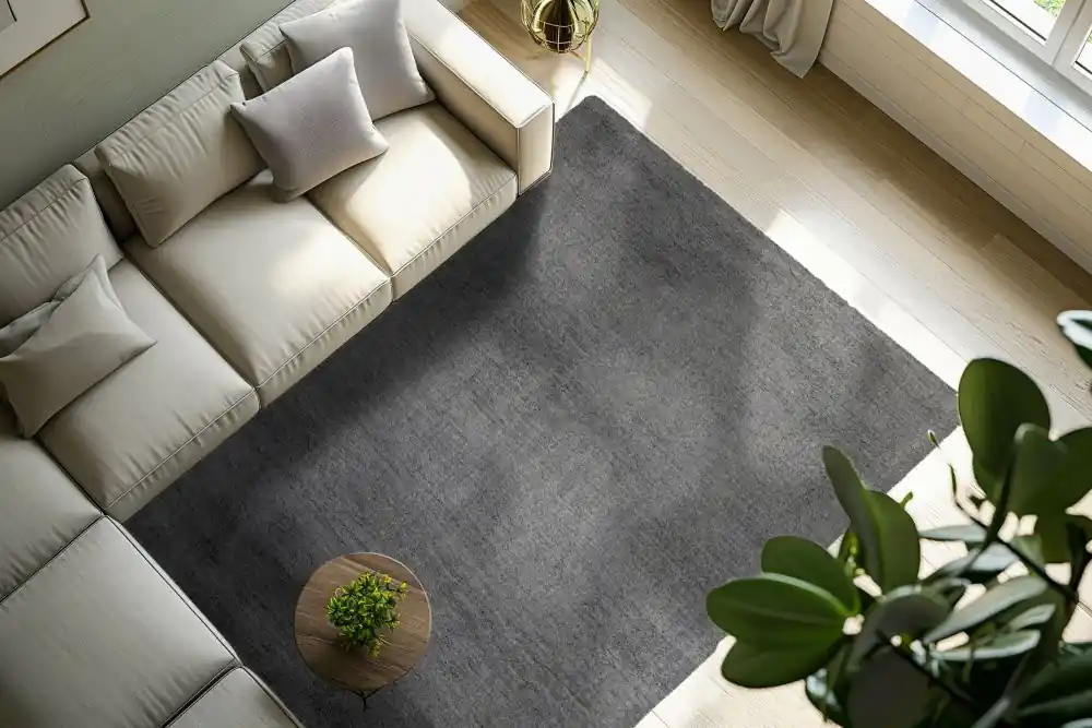 Kusový koberec Eternity 500 carbon grey - 80 x 150 cm Sleva