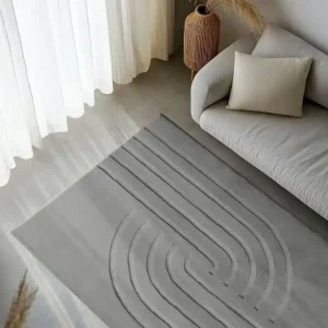 Levný Kusový koberec Zen Deluxe 700 grey - 80 x 150 cm