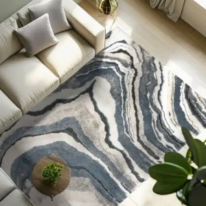 Kusový koberec Bologna 461 blue - 80 x 150 cm Aktuální