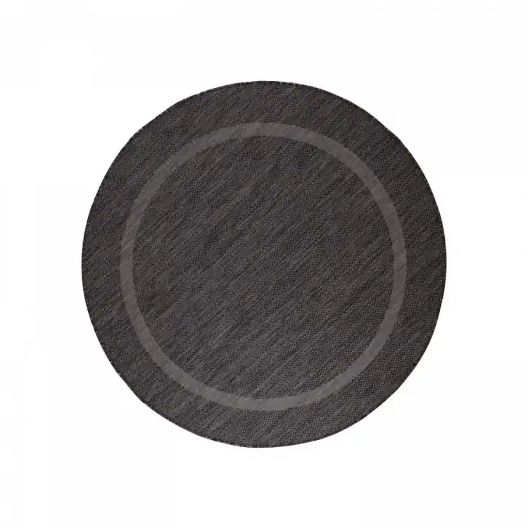 Kusový koberec Relax 4311 Black kruh Must-Have