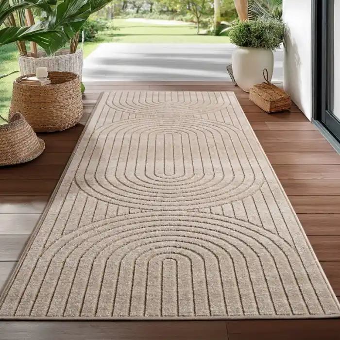 Časově Omezené Kusový koberec Nova 1201 beige - 80 x 250 cm