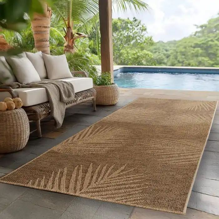Cenový Hit Venkovní kusový koberec Timber 1403 brown - 120 x 170 cm