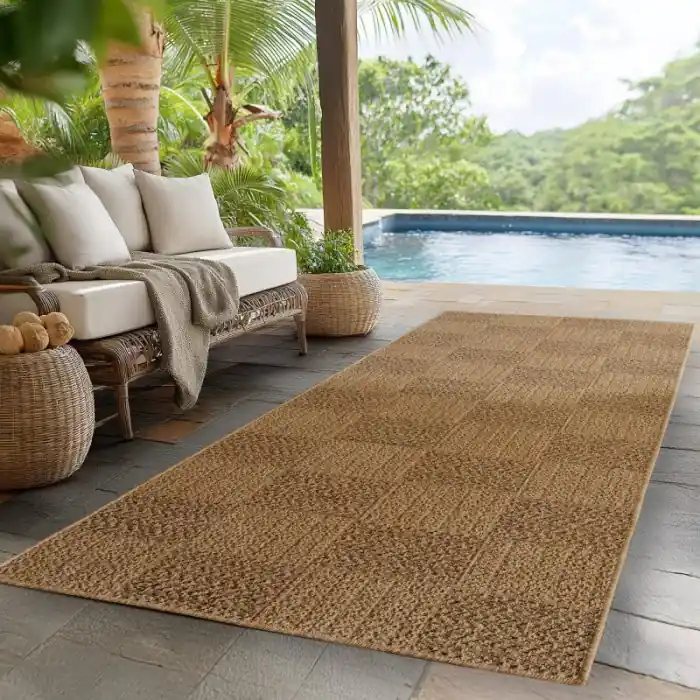 Venkovní kusový koberec Timber 1405 beige - 200 x 290 cm Super Cena