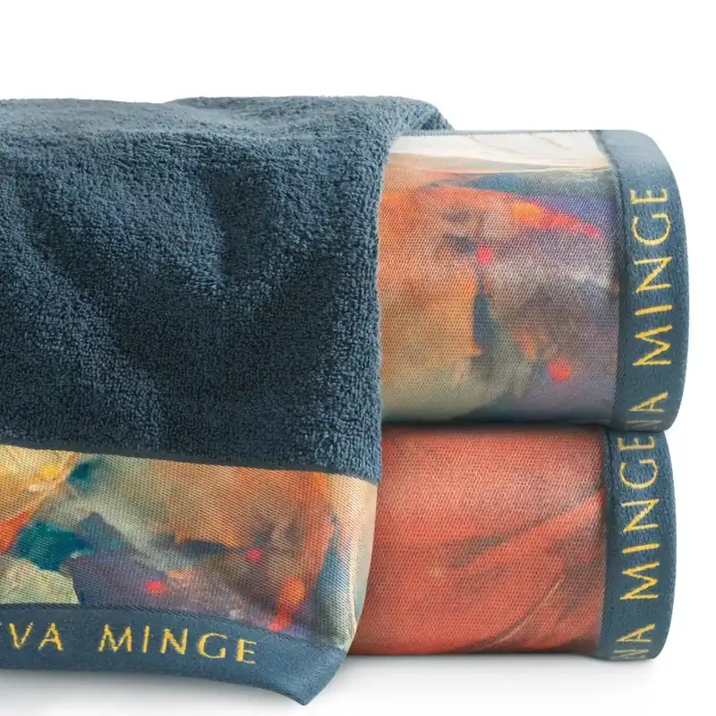 Pouze Dnes Bavlněný froté ručník ANABELLA 50x90 cm, modrá, 485 g/m2 Eva Minge