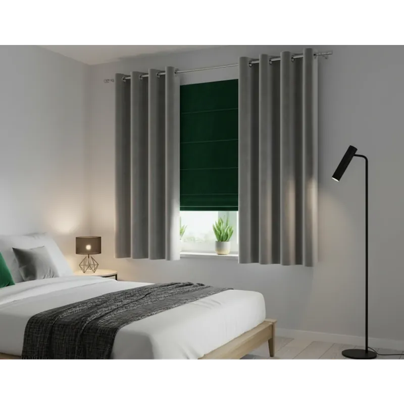 Aktuální Dekorační krátký velvet závěs s kroužky VITTO 006 tmavě šedá 140x160 cm (cena za 1 kus) MyBestHome