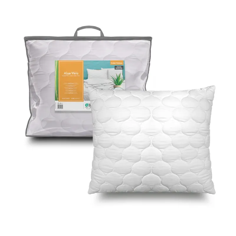 Prošívaný polštář pro alergiky ALOE VERA 70x90 cm John Cotton Speciální Cena