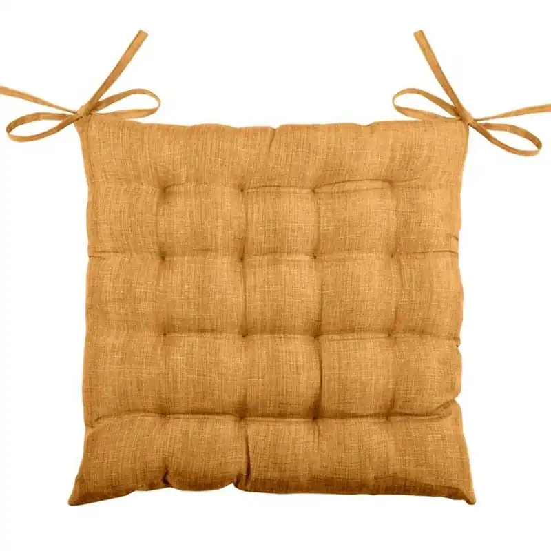 Podsedák na židli BEA camel režný vzhled 40x40x4 cm France Nízká Cena
