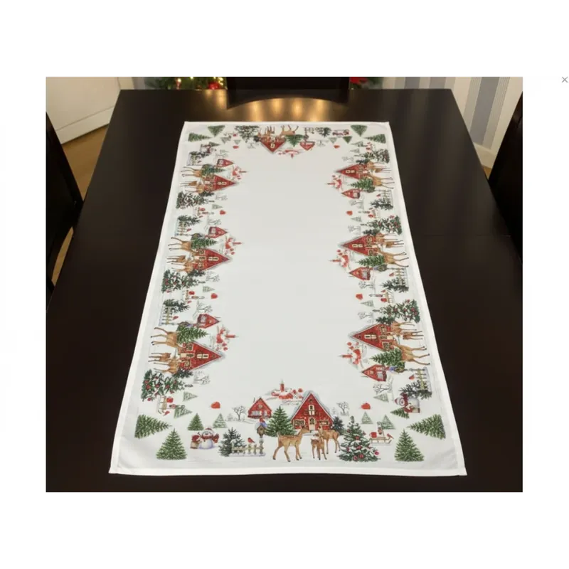 Vánoční ubrus - běhoun na stůl XMAS MOOD 50x100 cm Mybesthome Objednat Nyní