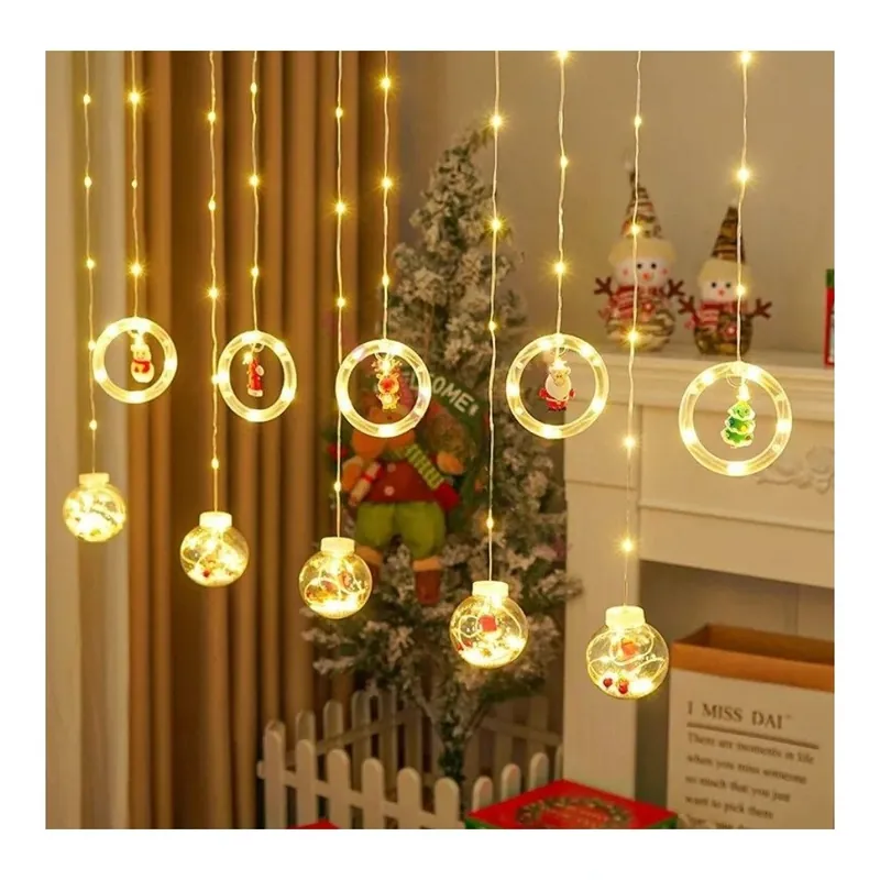 Akce Dekorační světelný řetěz CHRISTMAS BALLS II. délka 300 cm výška 150 cm