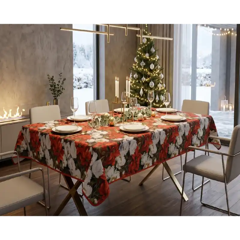 Speciální Cena Vánoční ubrus na stůl NATALE SPLASH II. 140x230 cm Mybesthome