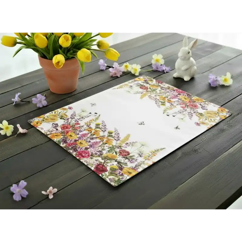 Vrácení Zdarma Dekorační ozdobný ubrousek SPRING MEADOW II. 32x45 cm Mybesthome